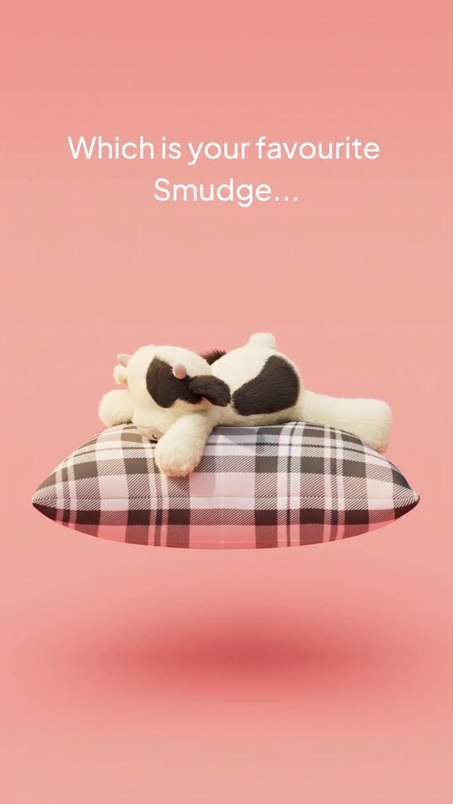 Jellycat Instagram video: Which is your favourite Smudge, having a lazy duvet day. #sharingjoy