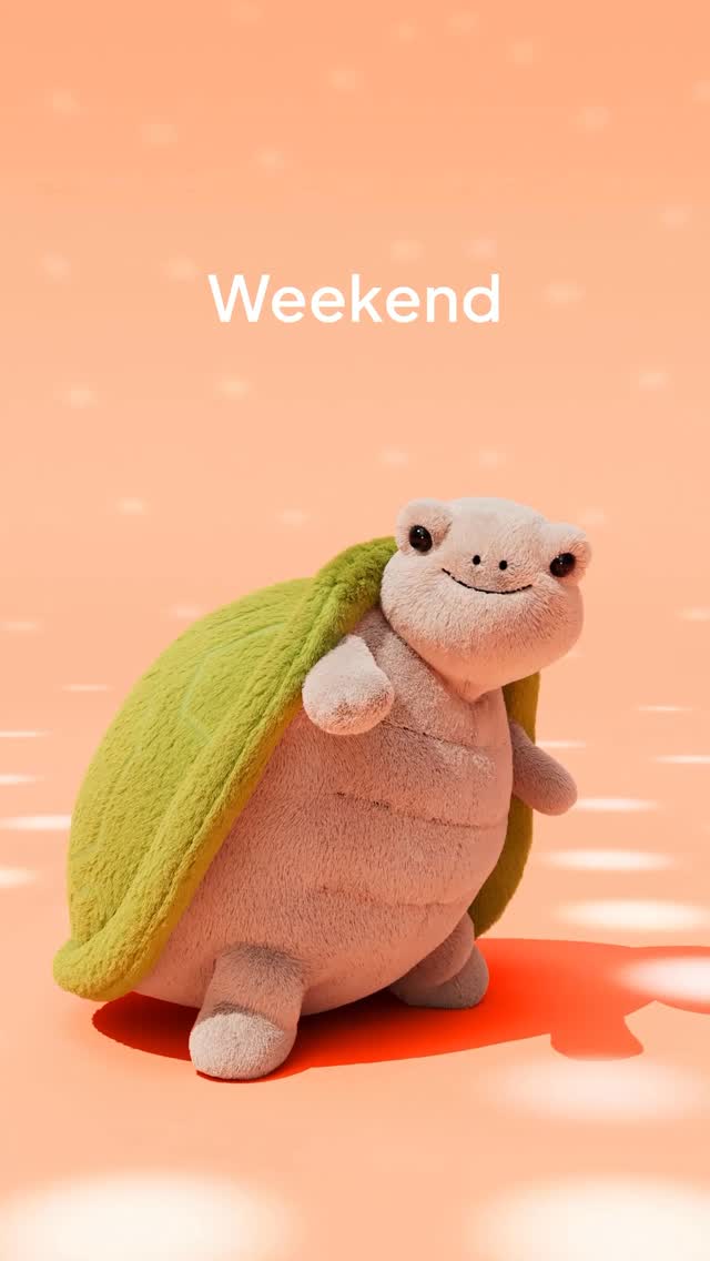 Jellycat Instagram video: You've made it to the weekend. #fridayfeeling #sharingjoy